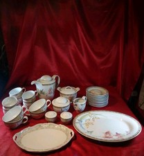 Altes Hutschenreuther Kaffee/Teeservice Galleria Kolibri Leonard Paris (5520)