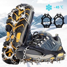 Rutschfeste Steigeisen Für Wanderschuhe Und Stiefel Eisschnee ∧