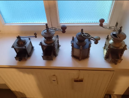 Kaffeemühlen aus messing - 4,