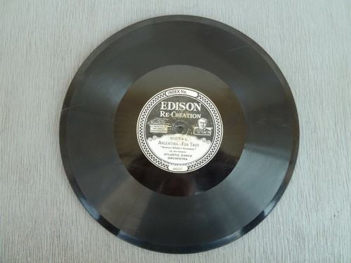 Edison schellackplatte ca - edison,