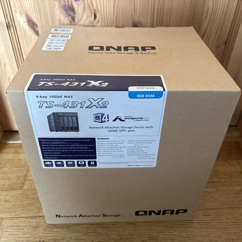 Qnap 431x2 bay nas - ts-431x2, 4-bay