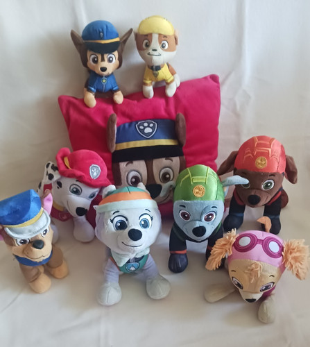 Paw patrol plüsch figuren - 8x,
