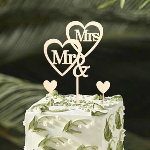 Dazzjoy holz cake topper - dazzjoy,