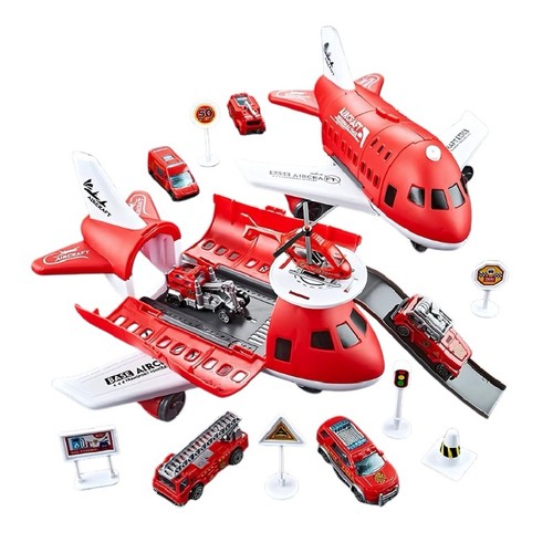 Spielzeug flugzeug set mit - flugzeug,