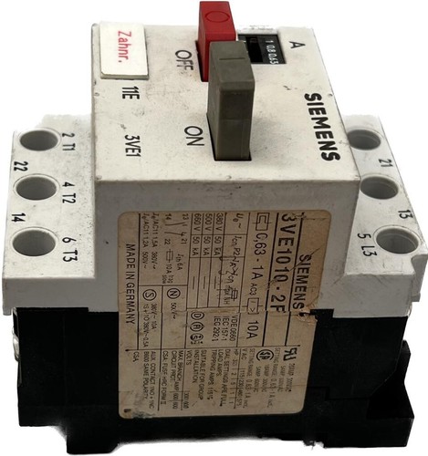 Siemens 3ve1010 - siemens, 3ve1010-2f
