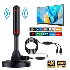 DVB-T2 HD Antenne 36DBi Verstärker 5M KabelFernsehkanäle Free TV-Programme