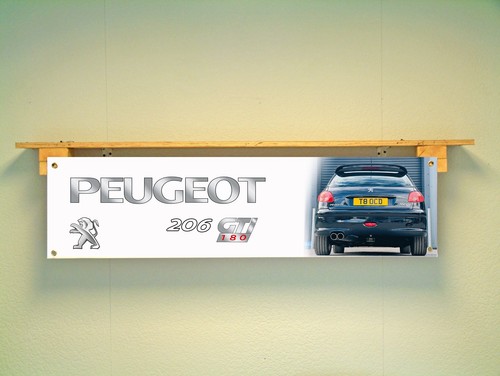 Peugeot 206 gti 180 banner - peugeot,