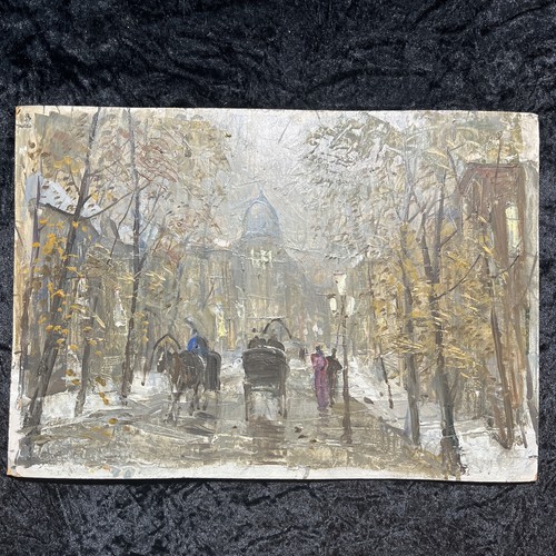 Pariser straßenszene - pariser, im