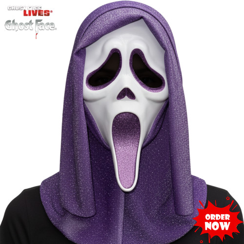 Ghost face purple - ghost,