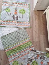 Bettwäsche Set Kinder 135x200 Und 80x80cm 2 Teilig Bettdecke Baumwolle Jungen