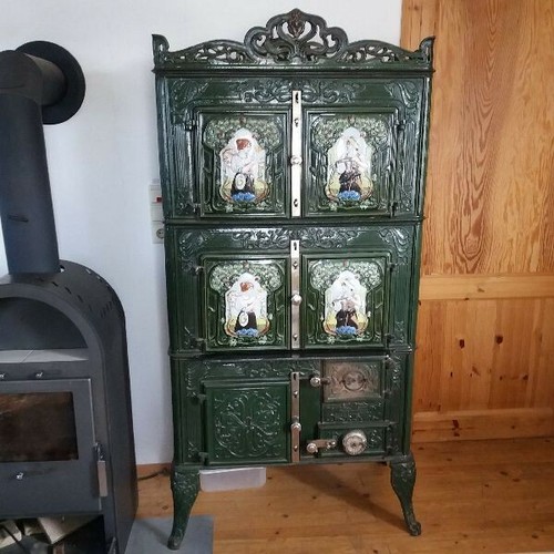 Antiker jugendstilofen ofen - antiker,