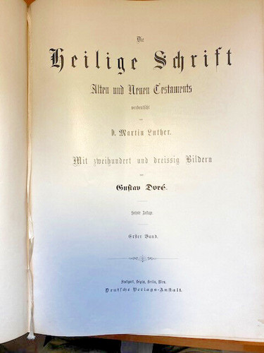 Bibel illustriert von - , gustave