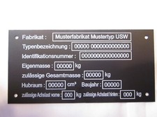 TYPENSCHILD TYPENSCHILDER
