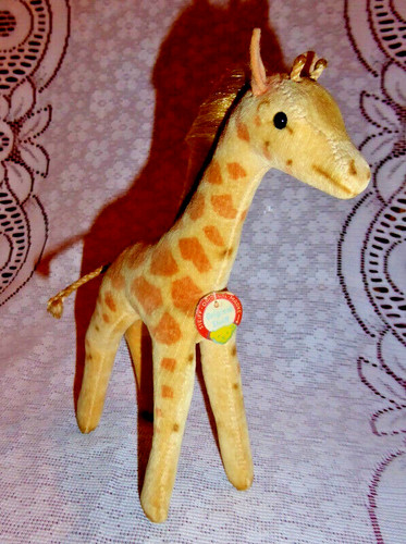 Steiff stehende giraffe - steiff,
