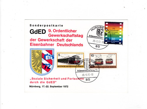 Sonderstempel gewerkschaft der - sonderstempel,