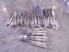 Antikes Besteck Silbergriffe