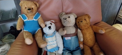 Konvolut alte teddybären 4 - teddybären,