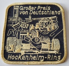 alter Hockenheimring Aufnäher Patch Formel 1