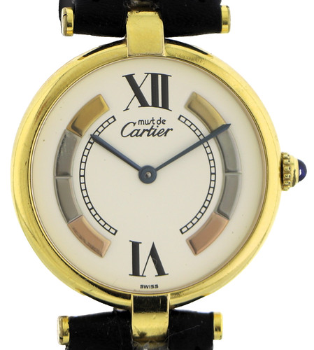 Cartier damenuhr must - damenuhr, de