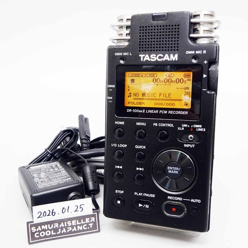Tascam 100 mkii portable - dr-100,