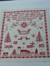 Kreuzstich Stickbild Fremme