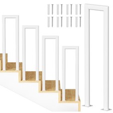 Treppengeländer U-förmige Geländer Innen Seitenmontage 55-110cm Handlauf Robust