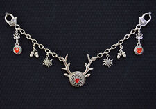 Charivari Kette Trachten Miederkette Hirschgeweih Oktoberfest Wies'n Wasenfest 