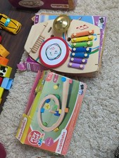 Spielzeug Paket Holzkugelbahn & 5 In 1 Musikstation von Play tive .