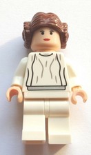 LEGO Star Wars - Minifigur Prinzessin Leia (weisses Outfit) sw0175
