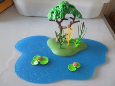 Playmobil-Wasserplatte-Wasserstelle-See-Teich-6424