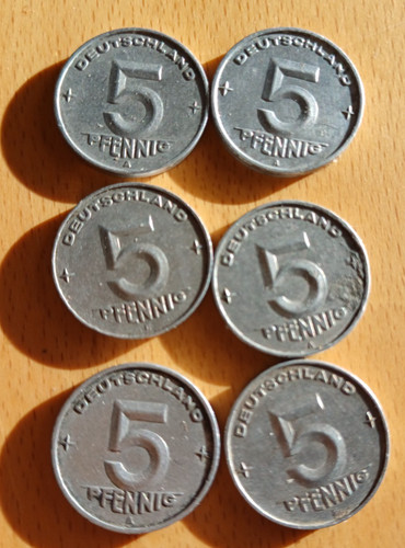 Ddr pfennig 1949 - 5,