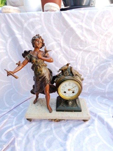 Antike franz figuren pendule - antike,
