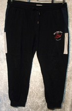 C & A BLAUSCHWARZ WEICHE JOGGING FREIZEIT HERREN HOSE Gr. XL XXL