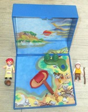 Playmobil 4332  Microwelt  Arche Noah  magnetische Reisebox * vollständig