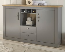 Sideboard Anrichte Eiche grau