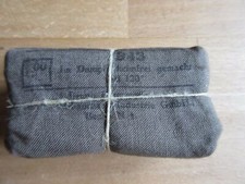 Original Verbandspäckchen 1943 Depot  WK2 WWII WH First Aid Dressing Kit Deko!!