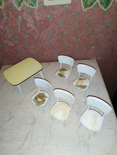 5 x Alter Stuhl+Tisch um 1950