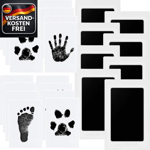 Baby hand und fußabdruck set - baby, hand-
