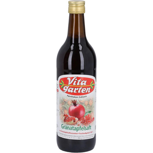 Vitagarten granatapfelsaft 750 - granatapfelsaft,