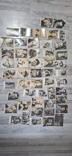 Sammlung von Postkarten schwarz-weiß von Schauspielern u. Sängern 50iger Jahre