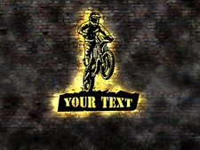 LED sign Motocross Moto Cross
