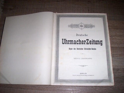 Uhren deutsche uhrmacher - -,
