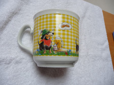 Käfer Sammeltasse-Haferl Becher Tasse Oktoberfest - mit Dackel , selten Top❤️