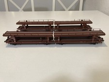 2x Märklin / Trix Autotransportwagen, AC