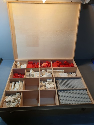 Große lego holzkiste - große,