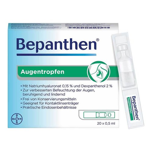 Bepanthen augentropfen - augentropfen, ·