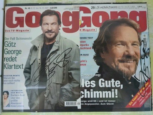 Unikat orginales autogramm - unikat.,