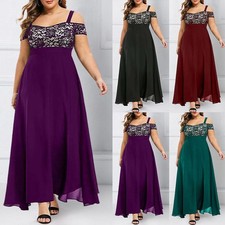 Übergröße Damen Partykleid