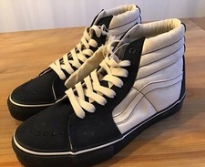 Vans VAULT Sk8-hi US 9 / EU 42 black nature cotton - NEW Neu Selten Rare