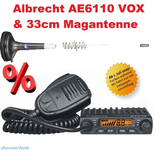 Albrecht 6110 vox mini - ae, cb